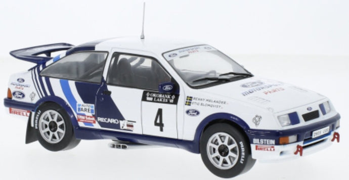 FORD SIERRA RS COSW.N.4 1000 LAKES RALLY 1988 BLOM.-MELAND.1:24n 1:24n