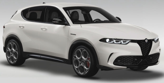 ALFA ROMEO TONALE VELOCE PLUG-IN HYBRID 2023 WITH SHOWCASE BIANCO ALFA - WHITE 1:18