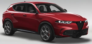 ALFA ROMEO TONALE VELOCE PLUG-IN HYBRID 2023 WITH SHOWCASE ROSSO ALFA - RED 1:18