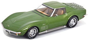 CHEVROLET CORVETTE C3 1972 - WITH REMOVABLE ROOF PARTS GREEN 1:18