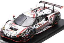 Indlæs billede til gallerivisning FERRARI 296 GT3 3.0L TWIN TURBO V6 TEAM WTM BY RINALDI RACING N 20 7th 24h NURBURGRING 2023 LEONARD WEISS - JOCHEN KRUMBACH - DANIEL KEILWITZ - INDY DONTJE WHITE BLACK RED 1:43