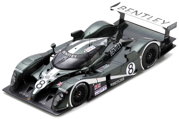 Bentley EXP SPEED 8 #8 BLUNDELL/BRABHAM/HERBERT 2nd 24H LE MANS 2003 mørk grøn/hvid 1:18
