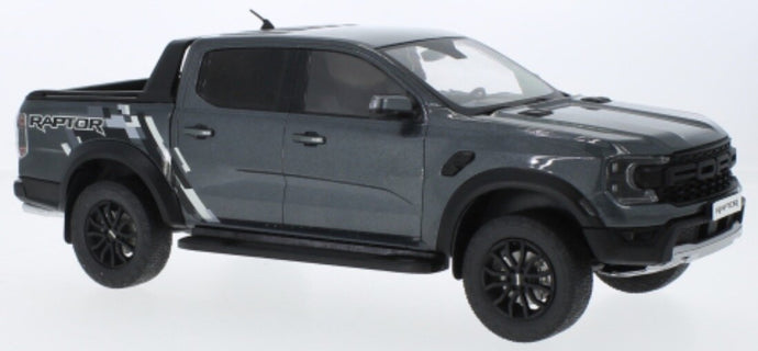 FORD USA RANGER RAPTOR PICK-UP DOUBLE CABINE 2023 DARK GREY 1:18