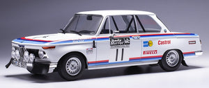 BMW 2002 #11 WARMBOLD/TODT RAC RALLY 1973 hvid/blå/rød 1:18
