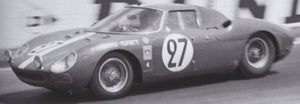FERRARI 250LM 3.3L V12 ch.s n6119 TEAM SCUDERIA FILIPINETTI N 27 6th LE MANS 1965 DIETER SPOERRY - ARMAND BOLLER RED 1:18