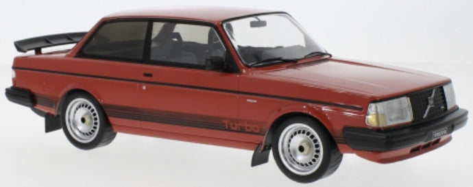 Volvo 240 TURBO CUSTOM 1987 rød/sort 1:18