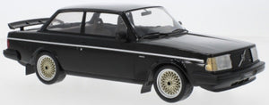 Volvo 240 TURBO CUSTOM 1986 sort/hvid 1:18