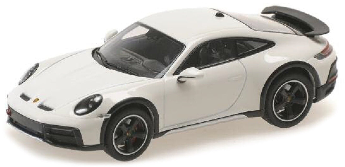 PORSCHE 911 992 DAKAR COUPE 2022 WHITE 1:18