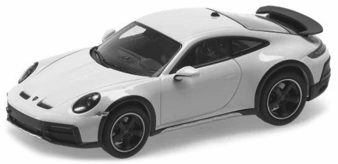 PORSCHE 911 992 DAKAR COUPE 2022 BLUE 1:18