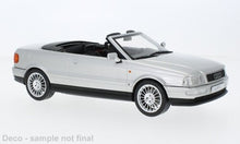 Indlæs billede til gallerivisning AUDI 80 CABRIOLET OPEN 1991 SILVER 1:18
