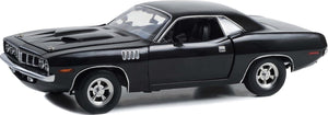PLYMOUTH CUDA COUPE 1971 - JOHN WICK CHAPTER 4 MOVIE 2023 BLACK 1:18