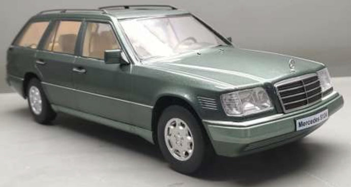 Mercedes Benz E CLASS T-MODEL 1995 grøn metallic 1:18