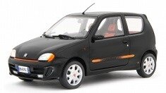 Fiat Seicento Sporting Abarth 1998 sort 1:18