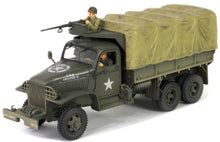 Indlæs billede til gallerivisning GMC CCKW 353 1609 M37 US 1st. Infantry Division May 1944 mørk grøn/lærred 1:32