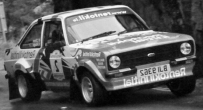 Ford ESCORT MKII RS 1800 #2 BREEN/NAGLE KILLARNEY HISTIRIC RALLY 2019 1:43