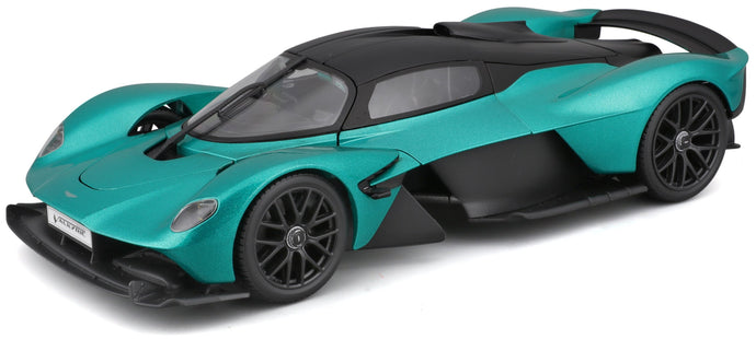 Aston Martin VALKYRIE 2022 - SPECIAL EDITION mørk grøn/gul 1:18