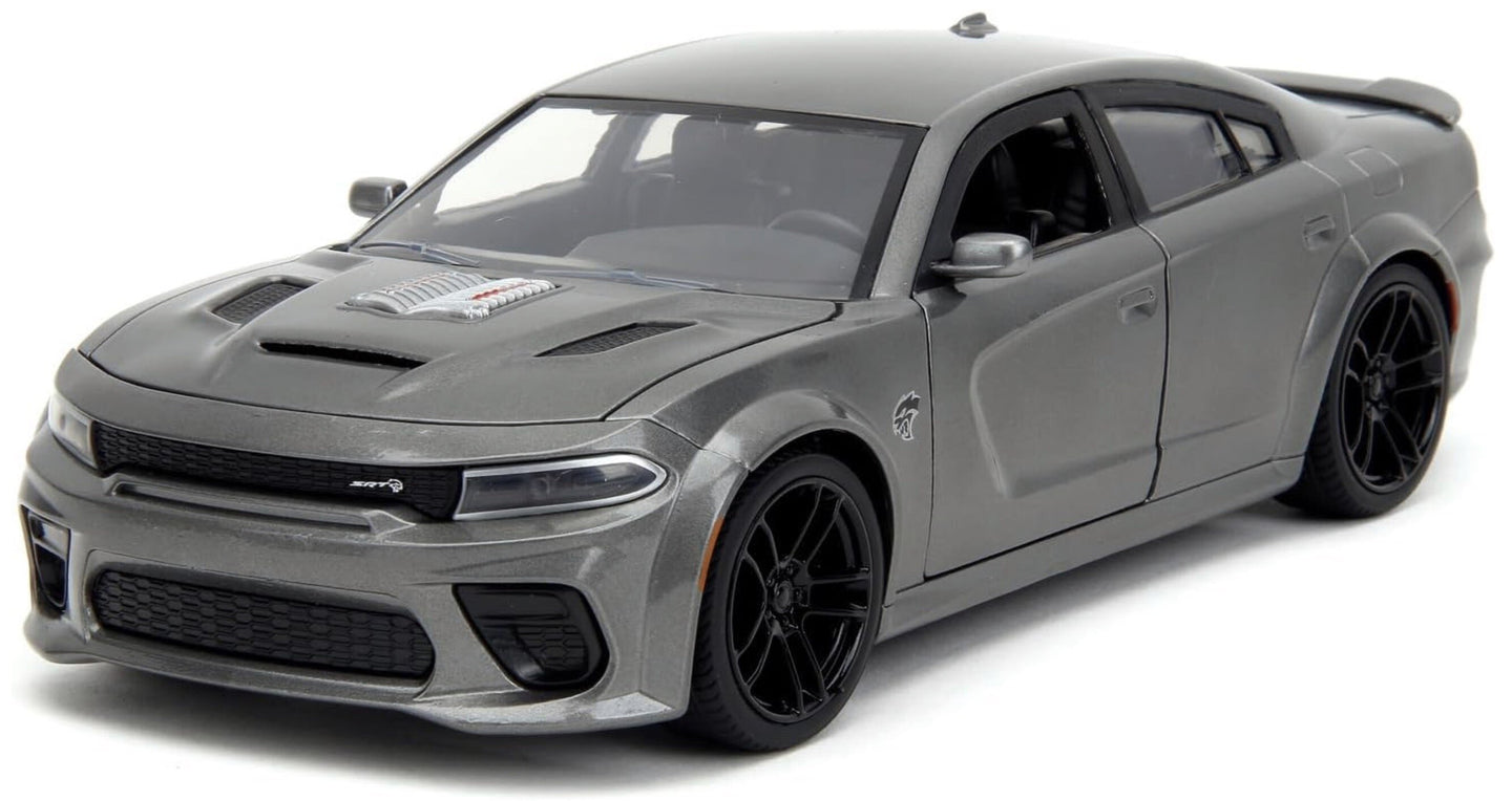 Dodge CHARGER SRT HELLCAT 2021 - FAST & FURIOUS 10 - FAST X grå 1:24