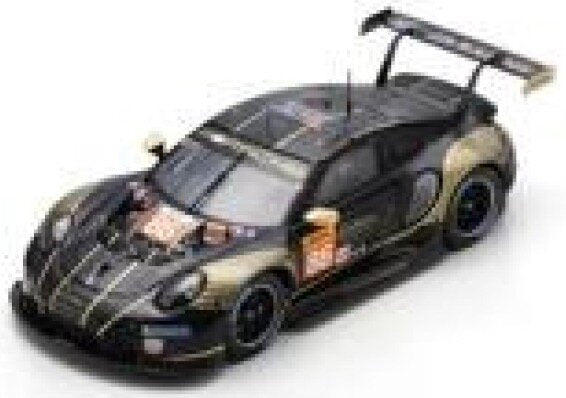 PORSCHE 911 992 RSR-19 TEAM GR RACING N 86 8h BAHARAIN 2023 MICHEAL WAINWRIGHT - RICCARDO PERA - BENJAMIN BARKER BLACK GOLD 1:43