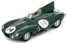 Indlæs billede til gallerivisning Jaguar D #14 ROLT/HAMILTON 2nd 24H LE MANS 1954 mørk grøn 1:43