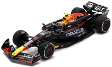 Indlæs billede til gallerivisning RED BULL F1 RB20 TEAM ORACLE RED BULL RACING N 11 2nd BAHRAIN GP 2024 SERGIO PEREZ BLUE YELLOW RED 1:43