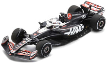 Indlæs billede til gallerivisning MONEYGRAM HAAS F1 TEAM VF-24 #20 KEVIN MAGNUSSEN SAUDI ARABAIN GP 2024 sort/hvid/rød 1:43