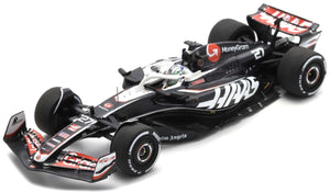 MONEYGRAM HAAS F1 TEAM VF-24 #27 NICO HULKENBERG SAUDI ARABAIN GP 2024 sort/hvid/rød 1:43
