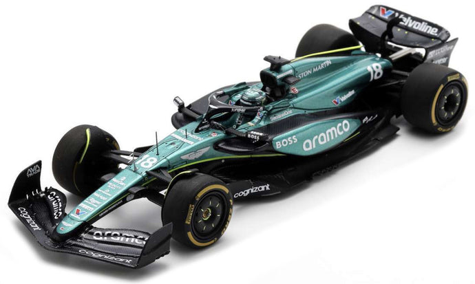 ASTON MARTIN F1 AMR24 TEAM ARAMCO COGNIZANT N 18 SAUDI ARABIA GP 2024 LANCE STROLL GREEN BLACK 1:43