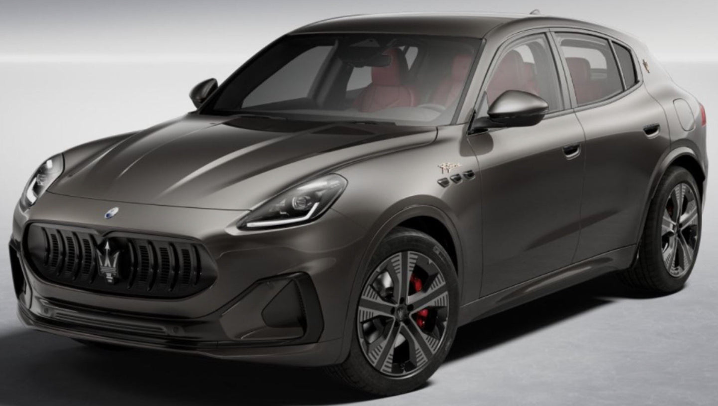 MASERATI GRECALE FOLGORE SUV 2022 GRIGIO LAVA - GREY MET 1:43