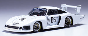 PORSCHE 935/78 930 TEAM JOEST RACING N 66 3rd PLACE DRM ZOLDER 1981 JOCHEN MASS WHITE 1:43