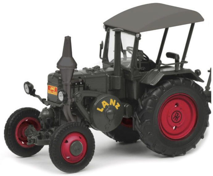 LANZ BULLDOG D9506 TRACTOR 1949 GREY RED 1:32