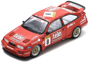 FORD ENGLAND SIERRA RS COSWORTH TEAM ANDY ROUSE ENGINEERING N 8 24h SPA 1987 ANDY ROUSE - WIN PERCY - THIERRY TASSIN DARK ORANGE 1:43