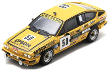 Indlæs billede til gallerivisning ALFA ROMEO ALFETTA GTV6 TEAM LUIGI RACING N 50 24h SPA 1984 FRANCOIS XAVIER BOUCHER - MAILLIEN - SPIFFERO YELLOW 1:43