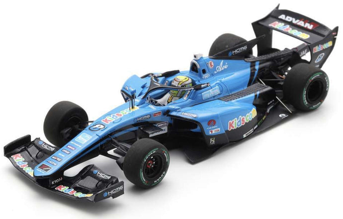 DALLARA SF23 TRD 01F TEAM KIDS COM KCMG CAYMAN N 8 SUPER FORMULA SEASON 2024 NIREI FUKUZUMI LIGHT BLUE BLACK 1:43