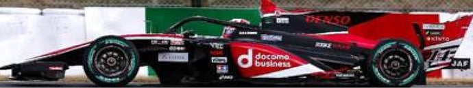 DALLARA SF23 TRD 01F TEAM ROOKIE RACING N 14 SUPER FORMULA SEASON 2024 KAZUYA OSHIMA BLACK RED 1:43