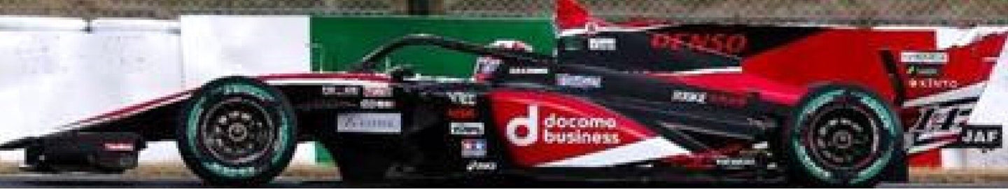 DALLARA SF23 TRD 01F TEAM ROOKIE RACING N 14 SUPER FORMULA SEASON 2024 KAZUYA OSHIMA BLACK RED 1:43