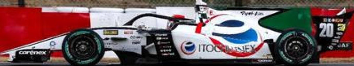 DALLARA SF23 TRD 01F TEAM ENEX IMPUL N 20 SUPER FORMULA SEASON 2024 YUJI KUNIMOTO WHITE BLACK RED 1:43