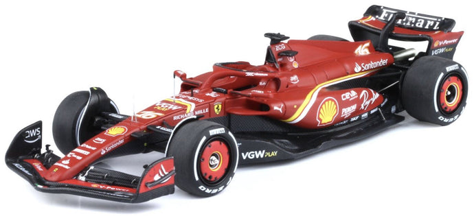 Ferrari SF-24 #16 CHARLES LECLERC AUSTRALIAN GP 2024 Limited Edition 216 pcs rød/hvid/gul 1:43