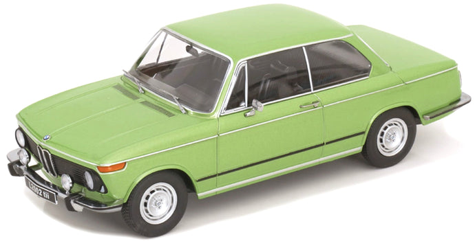 BMW L2002 tii 2.SERIES 1974 grøn metallic 1:18