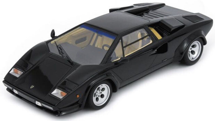 LAMBORGHINI COUNTACH 5000 S BLACK RESIN 1:18