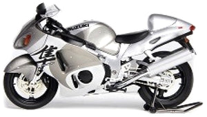 Suzuki GSX1300R HAYABUSA 2001 sølv/grå 1:12