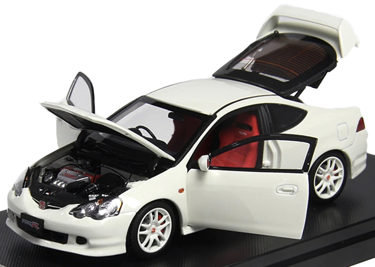 Honda INTEGRA (DC5) TYPE R (WITH OPENINGS) hvid 1:43