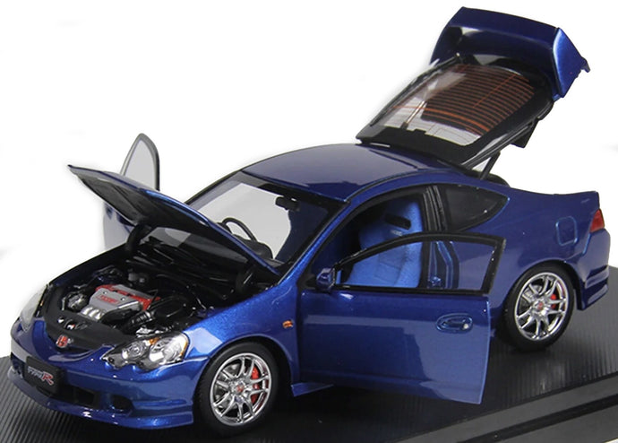Honda INTEGRA (DC5) TYPE R (WITH OPENINGS) blå 1:43