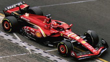 Indlæs billede til gallerivisning Ferrari SF-24 #16 CHARLES LECLERC 2nd AUSTRALIAN GP 2024 rød/hvid/gul 1:43