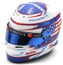 Indlæs billede til gallerivisning LOGAN SARGEANT HELMET 2024 hvid/blå/rød 1:5