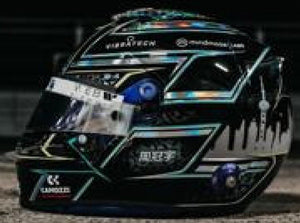 BELL HELMET CASCO HELMET F1 ZHOU GUANYU TEAM STAKE KICK SAUBER N 24 SEASON 2024 BLACK 1:5