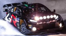 Indlæs billede til gallerivisning Toyota GR YARIS RALLY1 HYBRID #37 BERTELLI/SCATTOLIN RALLY SWEDEN 2024 sort/rød/hvid 1:43