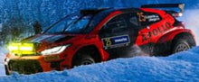 Indlæs billede til gallerivisning Toyota GR YARIS RALLY 2 #25 LINNAMAE/MORGAN 3rd RC2 RALLY SWEDEN 2024 rød/sort 1:43