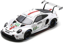 Indlæs billede til gallerivisning PORSCHE 911 991-2 4.2L TEAM PORSCHE GT N 91 WINNER LMGTE PRO CLASS 24h LE MANS 2022 GIANMARIA BRUNI - RICHARD LIETZ - FREDERIC MAKOWIECKI WHITE GREY RED 1:18
