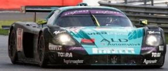 Maserati MC12 GT1 #9 VAN DE POELE/BARTELS/SCHEIDER WINNER 24H SPA 2005 sort/turkis 1:43