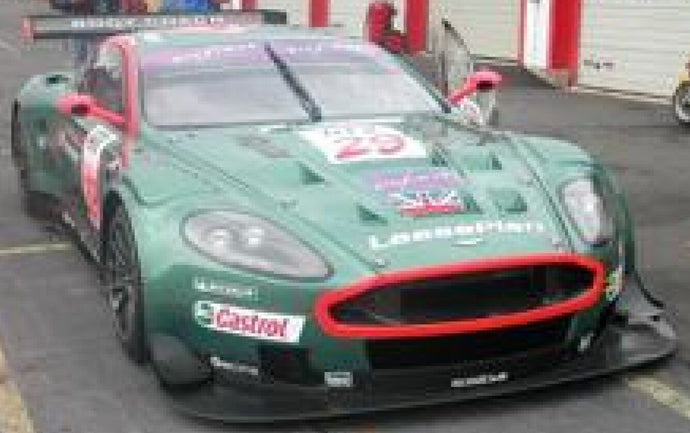 ASTON MARTIN DBR9 PRODRIVE TEAM ASTON MARTIN N 29 24h SPA 2005 PETER KOX - PEDRO LAMY - MARC GOOSSENS - DARREN TURNER GREEN 1:43